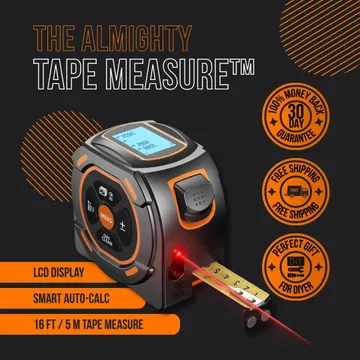The Almighty Tape Measure™ (Laser + LCD)